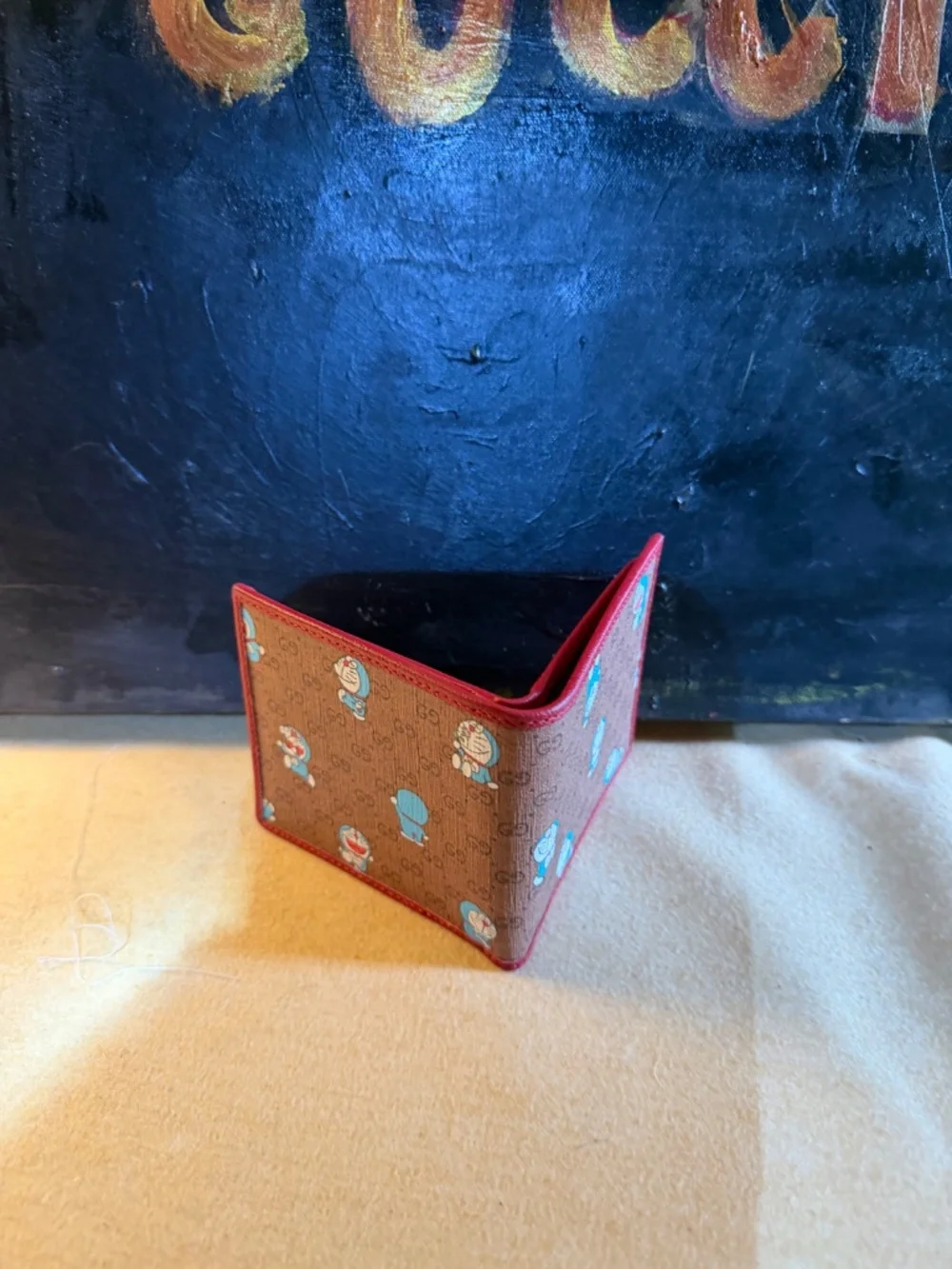 Gucci x Doraemon bifold wallet
